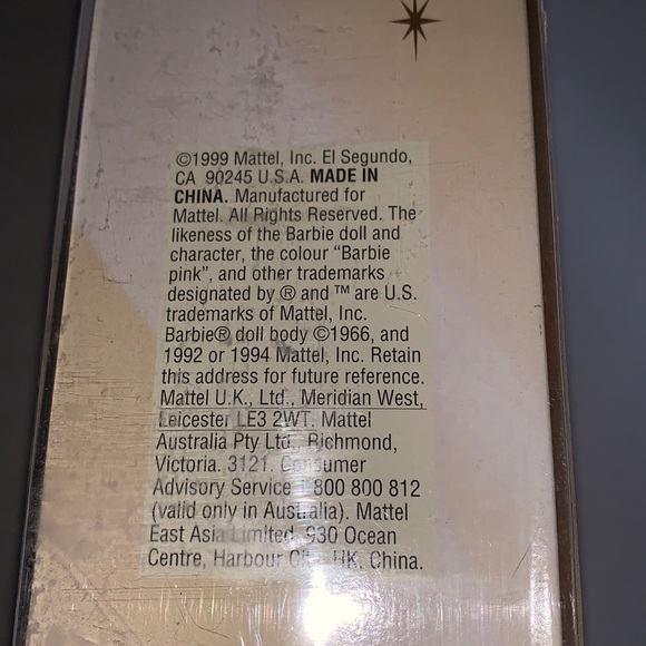 Barbie Angelic Inspirations Special Edition 1999 Mattel 24984 read below - Picture 4 of 4